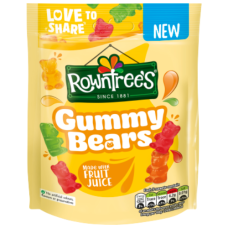 ROWNTREE - GUMMY BEARS POUCH - KẸO DẺO HÌNH GẤU 